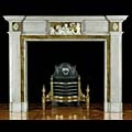 Neoclassical White Marble Antique Fireplace | Westland London