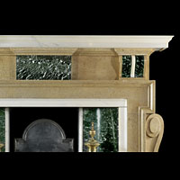 Palladian Stone And Marble Antique Fireplace | Westland London 

