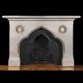Neo Gothic Stone Fireplace Mantel | Westland Antiques