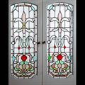 Antique Art Deco Stained Glass Doors | Westland London
