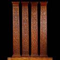 Carved Oak Jacobean Antique Pilasters | Westland London