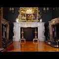 Massive White Marble Rococo Antique Fireplace | Westland London