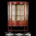 Mahogany Glazed Georgian Style Display Cabinet | Westland London