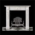 Regency White Marble Antique Fireplace | Westland Antiques
