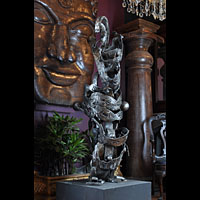 Tall Wrought Iron Tobias Williams Sculpture | Westland London