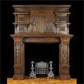 Elizabethan Style Oak Fireplace Surround | Westland Antiques