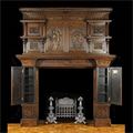 Elizabethan Style Oak Fireplace Surround | Westland Antiques