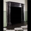 Black Marble Irish Regency Antique Fireplace | Westland London