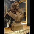 A pair of Louis XIV nobility busts