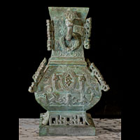 Vase Bronze Urn Chinese Shang | Westland London