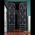 Gates Pair Art Nouveau Wrought Iron | Westland Antiques