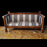 Biedermeir Sofa Canape Mahogany Veneer | Westland London