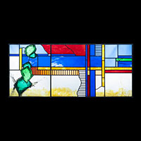 Stained Glass Window Triptych | Westland London
