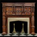 Jacobean Carved Oak Newmarket Fireplace | Westland London