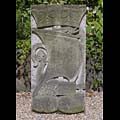 Carved Stone Galleon Garden Plaque | Westland London