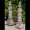 Blanchard Terracotta Pineapple Antique Pillars | Westland London