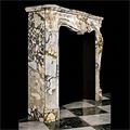 Louis XV Breccia Marble Antique Fireplace | Westland London