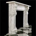 Reformed Gothic English Marble Victorian Fireplace | Westland