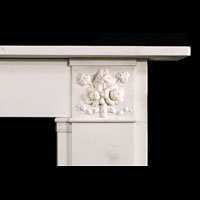 Victorian White Marble Fireplace Surround | Westland Antiques
