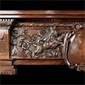 English Carved Oak Renaissance Fireplace Mantel | Westland