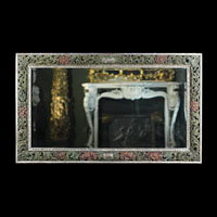 Large Framed Painted Antique Wall Mirror | Westland London