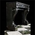 Black Marble Louis XVI Antique Fireplace | Westland London