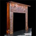 John Pearson Arts And Crafts Copper Fireplace | Westland Antiques

