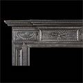 Large Neo Classical cast iron fireplace