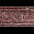 Antique large red marble Languedoc Victorian fireplace mantel