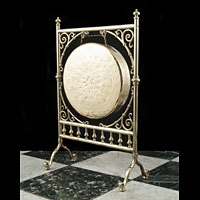 Antique Brass Victorian dinner gong