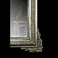 Dragon Silvered Louis XVI Antique Wall Mirror | Westland London