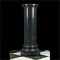 Black Marble Plinth Column | Westland London