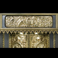 Embossed Brass French Antique Register Grate | Westland London