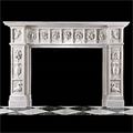 Rare Statuary Marble Victorian Fireplace | Westland London