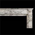 White Marble French Antique Fireplace | Westland London