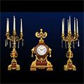 Antique Marble Louis XVI Clock Garniture | Westland London