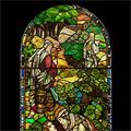 Victorian or later stained glass window