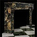 Portoro Marble French Fireplace Mantel | Westland London
