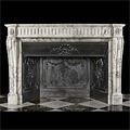 Louis XVI Floral Antique Marble Fireplace | Westland London