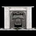 Carrara Corbel Marble Victorian Fireplace | Westland London