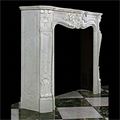 Louis XV White Marble Antique Fireplace | Westland London