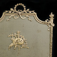 Louis XVI Style Gilt Brass Firescreen | Westland London