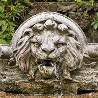 Antique Stone Lion Fountain Head | Westland London