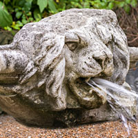 Lion Fountain Head Portland Stone Victorian | Westland London