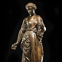 Muse Bronze Model Figure Statue | Westland London