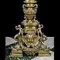 Renaissance Antique Brass Figural Andirons | Westland London