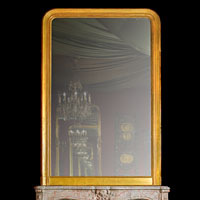 Victorian Gilt Wood Over Mantel Mirror | Westland London