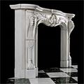 Rococo Statuary Marble Fireplace Mantel | Westland Antiques