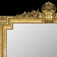Giltwood And Pine Regency Overmantel Mirror | Westland Antiques