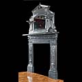 Victorian Large Cast Iron Fireplace Mantel | Westland Antiques